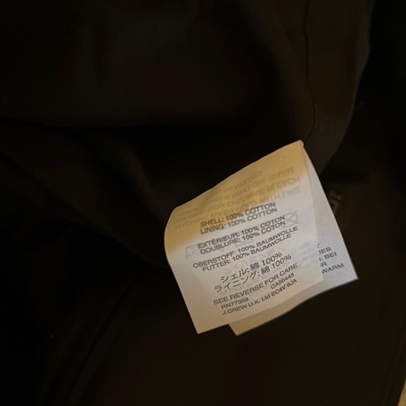 J. Crew Black Tie-Waist Shorts in Cotton Poplin Size 2 - Picture 5 of 9